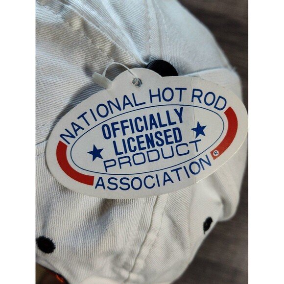 NHRA Hat Adjustable Vintage 90s Nationals Autolite Snapback Cap - Picture 5 of 9